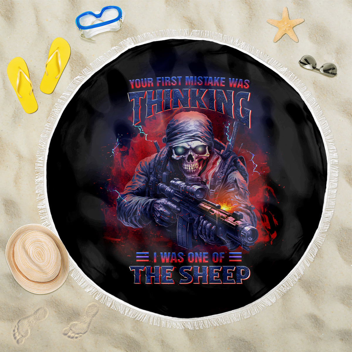 Your First Mistake Was Thinking Beach Blanket - Wonder Print Shop