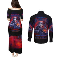 Your First Mistake Was Thinking Couples Matching Puletasi Dress and Long Sleeve Button Shirt - Wonder Print Shop