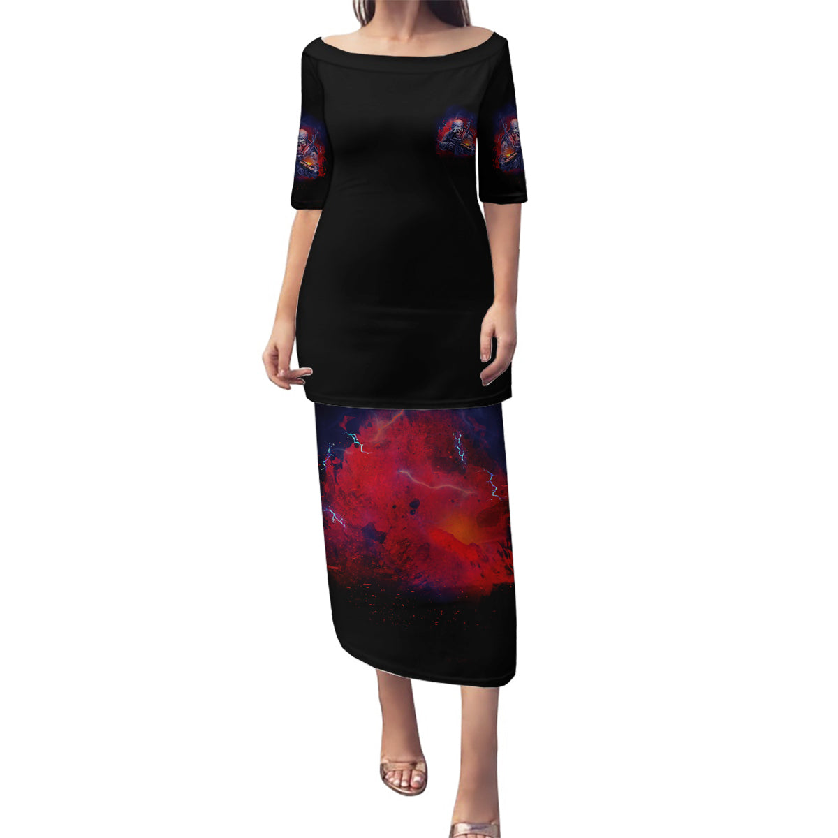 Your First Mistake Was Thinking Family Matching Puletasi Dress and Hawaiian Shirt - Wonder Print Shop