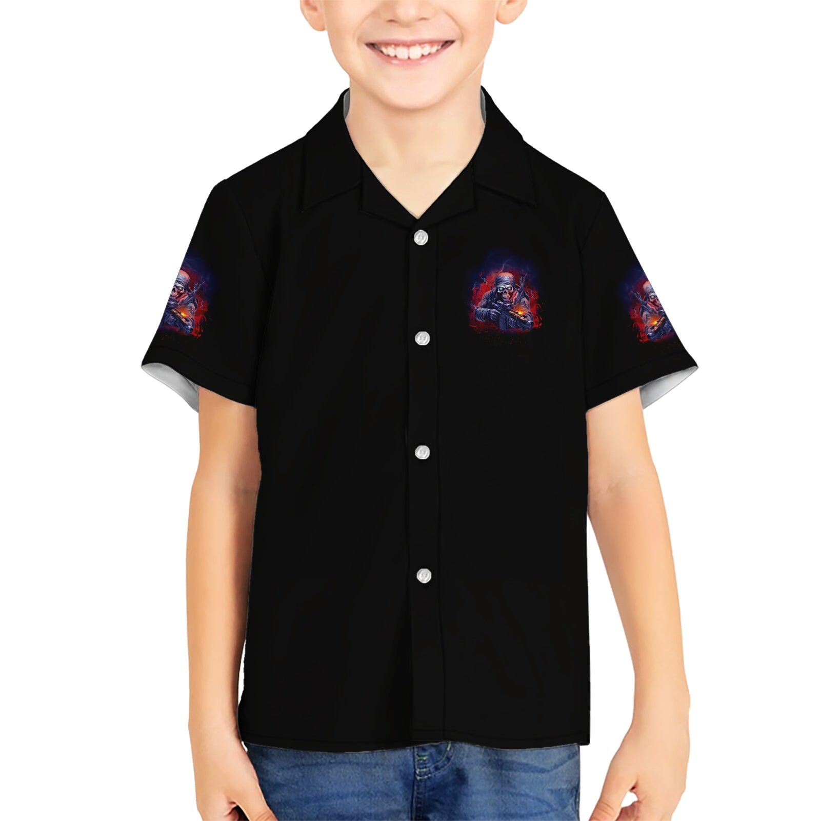Your First Mistake Was Thinking Kid Hawaiian Shirt - Wonder Print Shop