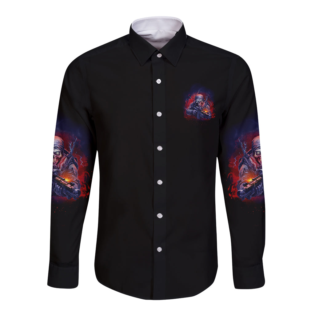 Your First Mistake Was Thinking Long Sleeve Button Shirt - Wonder Print Shop