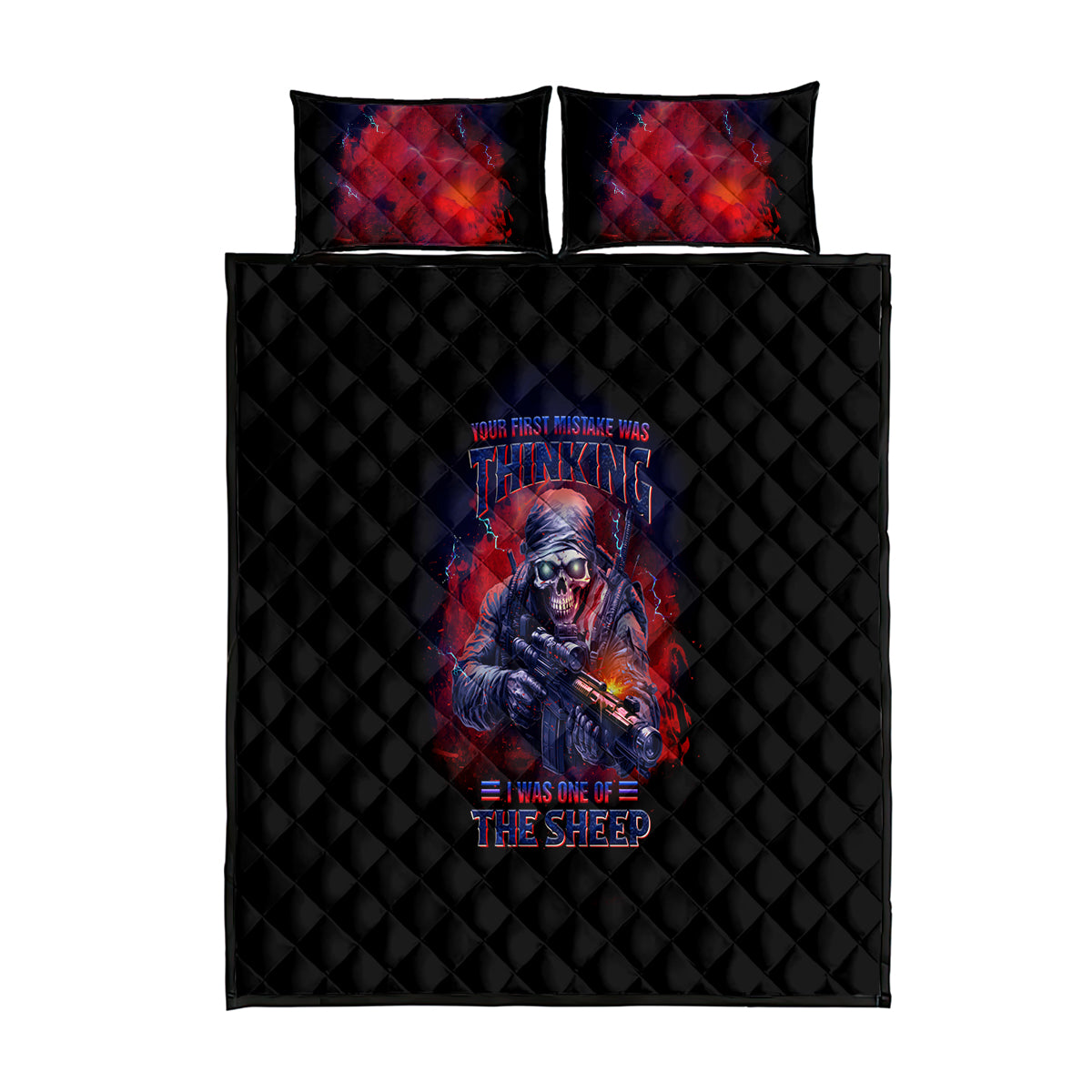 Your First Mistake Was Thinking Quilt Bed Set - Wonder Print Shop