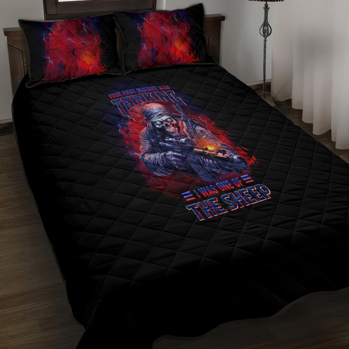 Your First Mistake Was Thinking Quilt Bed Set - Wonder Print Shop