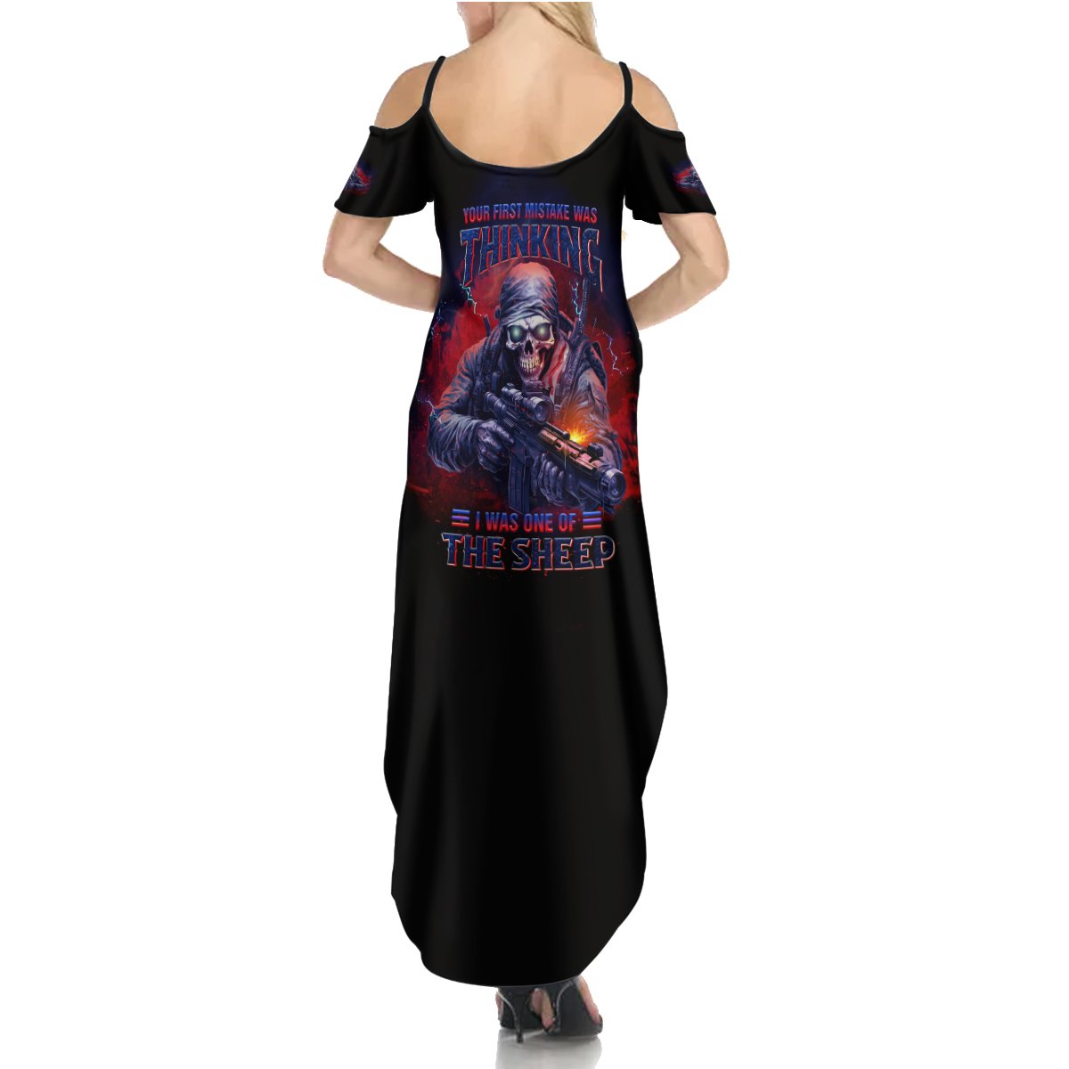 Your First Mistake Was Thinking Summer Maxi Dress - Wonder Print Shop