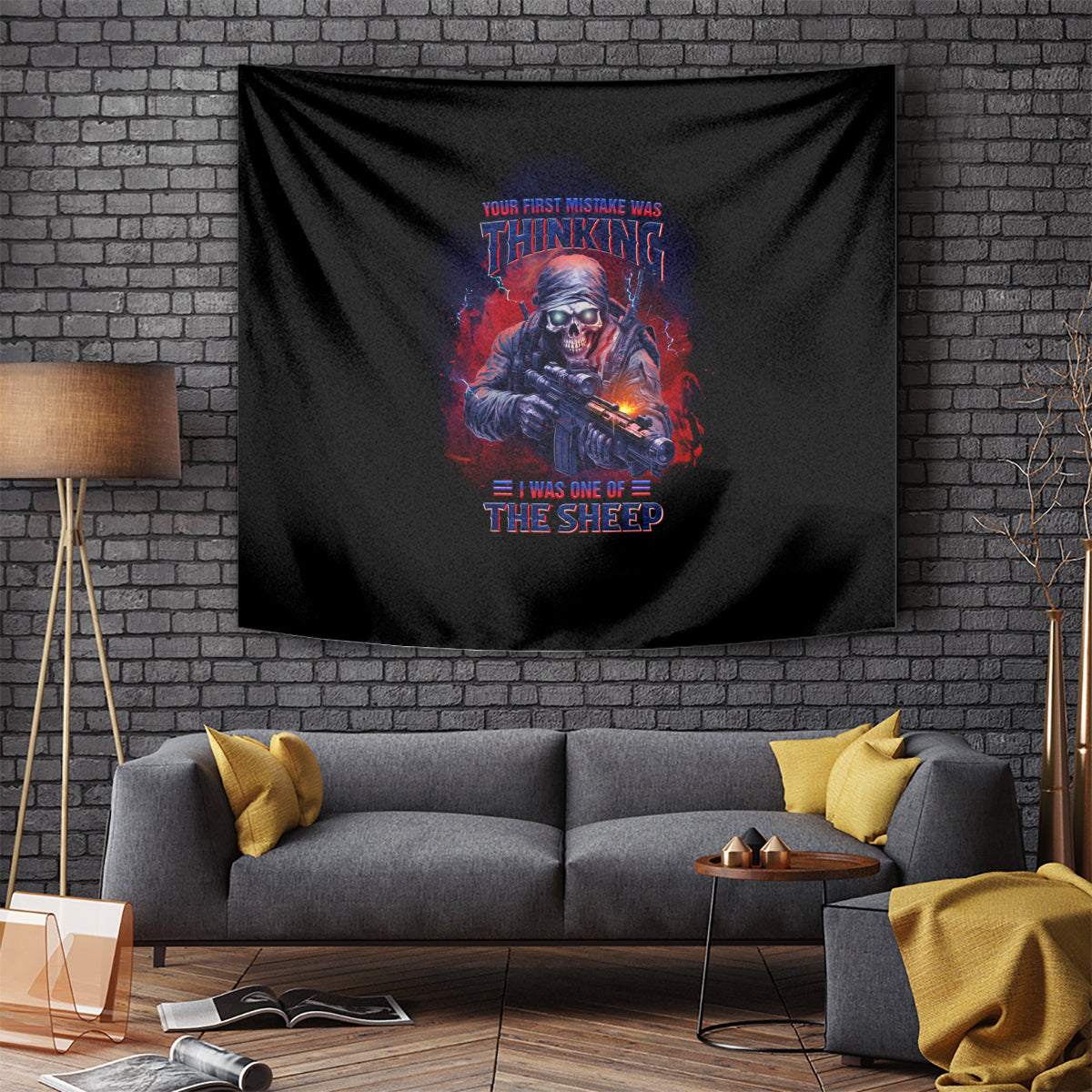 Your First Mistake Was Thinking Tapestry - Wonder Print Shop