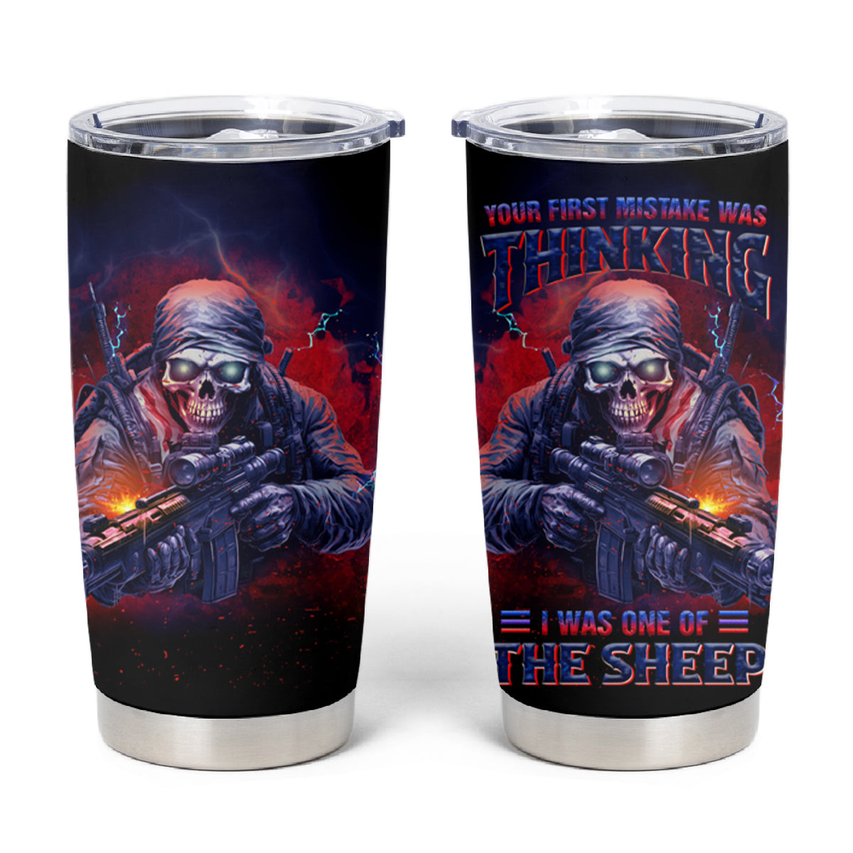 Your First Mistake Was Thinking Tumbler Cup - Wonder Print Shop