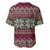 Skeleton Candy Cane Christmas Baseball Jersey Xmas Holiday Patterns - Wonder Print Shop