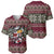 Skeleton Candy Cane Christmas Baseball Jersey Xmas Holiday Patterns - Wonder Print Shop