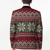 Skeleton Candy Cane Christmas Blazer Xmas Holiday Patterns - Wonder Print Shop