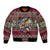 Skeleton Candy Cane Christmas Bomber Jacket Xmas Holiday Patterns - Wonder Print Shop