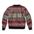 Skeleton Candy Cane Christmas Bomber Jacket Xmas Holiday Patterns - Wonder Print Shop