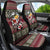 Skeleton Candy Cane Christmas Car Seat Cover Xmas Holiday Patterns - Wonder Print Shop