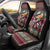 Skeleton Candy Cane Christmas Car Seat Cover Xmas Holiday Patterns - Wonder Print Shop