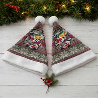 Skeleton Candy Cane Christmas Santa Hat Xmas Holiday Patterns - Wonder Print Shop