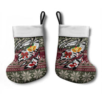 Skeleton Candy Cane Christmas Stocking Xmas Holiday Patterns - Wonder Print Shop