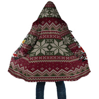Skeleton Candy Cane Christmas Cloak Xmas Holiday Patterns - Wonder Print Shop