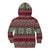 Skeleton Candy Cane Christmas Kid Hoodie Xmas Holiday Patterns - Wonder Print Shop