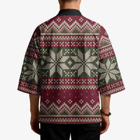 Skeleton Candy Cane Christmas Kimono Xmas Holiday Patterns - Wonder Print Shop