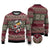 Skeleton Candy Cane Christmas Ugly Christmas Sweater Xmas Holiday Patterns - Wonder Print Shop