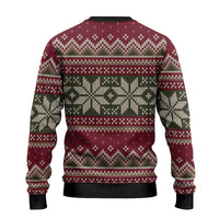 Skeleton Candy Cane Christmas Ugly Christmas Sweater Xmas Holiday Patterns - Wonder Print Shop