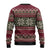 Skeleton Candy Cane Christmas Ugly Christmas Sweater Xmas Holiday Patterns - Wonder Print Shop
