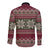 Skeleton Candy Cane Christmas Long Sleeve Button Shirt Xmas Holiday Patterns - Wonder Print Shop