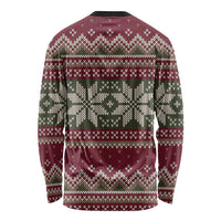 Skeleton Candy Cane Christmas Long Sleeve Shirt Xmas Holiday Patterns - Wonder Print Shop