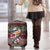 Skeleton Candy Cane Christmas Luggage Cover Xmas Holiday Patterns - Wonder Print Shop