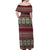 Skeleton Candy Cane Christmas Off Shoulder Maxi Dress Xmas Holiday Patterns - Wonder Print Shop