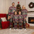 Skeleton Candy Cane Christmas Pajama Set Xmas Holiday Patterns - Wonder Print Shop