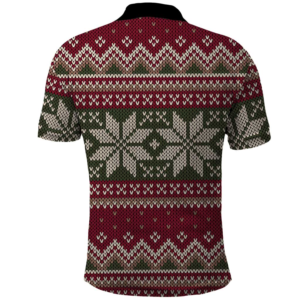 Skeleton Candy Cane Christmas Polo Shirt Xmas Holiday Patterns - Wonder Print Shop