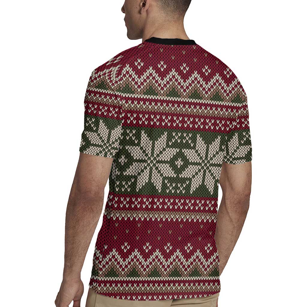 Skeleton Candy Cane Christmas Rugby Jersey Xmas Holiday Patterns - Wonder Print Shop