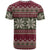 Skeleton Candy Cane Christmas T Shirt Xmas Holiday Patterns - Wonder Print Shop