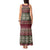 Skeleton Candy Cane Christmas Tank Maxi Dress Xmas Holiday Patterns - Wonder Print Shop