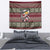 Skeleton Candy Cane Christmas Tapestry Xmas Holiday Patterns - Wonder Print Shop