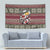 Skeleton Candy Cane Christmas Tapestry Xmas Holiday Patterns - Wonder Print Shop