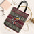 Skeleton Candy Cane Christmas Tote Bag Xmas Holiday Patterns - Wonder Print Shop
