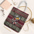 Skeleton Candy Cane Christmas Tote Bag Xmas Holiday Patterns - Wonder Print Shop