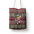 Skeleton Candy Cane Christmas Tote Bag Xmas Holiday Patterns - Wonder Print Shop
