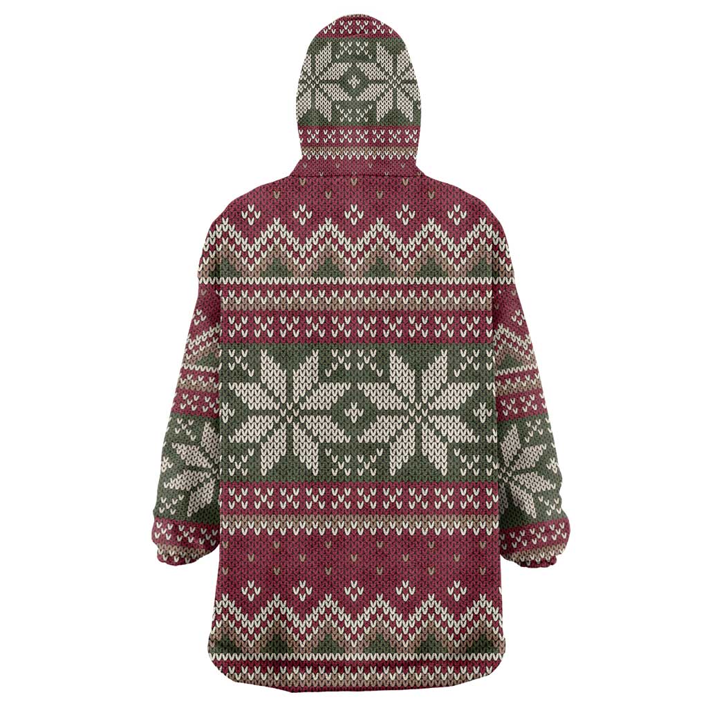 Skeleton Candy Cane Christmas Wearable Blanket Hoodie Xmas Holiday Patterns - Wonder Print Shop