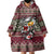 Skeleton Candy Cane Christmas Wearable Blanket Hoodie Xmas Holiday Patterns - Wonder Print Shop