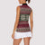 Skeleton Candy Cane Christmas Women Sleeveless Polo Shirt Xmas Holiday Patterns - Wonder Print Shop