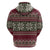 Skeleton Candy Cane Christmas Zip Hoodie Xmas Holiday Patterns - Wonder Print Shop