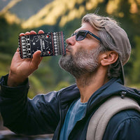 Skeleton Merry Creepmas Christmas 4 in 1 Can Cooler Tumbler Xmas Holiday Patterns - Wonder Print Shop