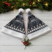 Skeleton Merry Creepmas Christmas Santa Hat Xmas Holiday Patterns - Wonder Print Shop