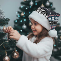 Skeleton Merry Creepmas Christmas Santa Hat Xmas Holiday Patterns - Wonder Print Shop
