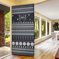 Skeleton Merry Creepmas Christmas Door Cover Xmas Holiday Patterns - Wonder Print Shop