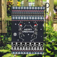 Skeleton Merry Creepmas Christmas Garden Flag Xmas Holiday Patterns - Wonder Print Shop