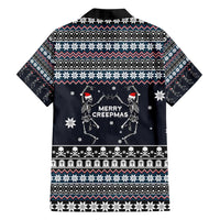 Skeleton Merry Creepmas Christmas Hawaiian Shirt Xmas Holiday Patterns - Wonder Print Shop