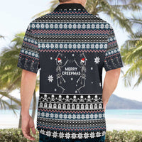 Skeleton Merry Creepmas Christmas Hawaiian Shirt Xmas Holiday Patterns - Wonder Print Shop